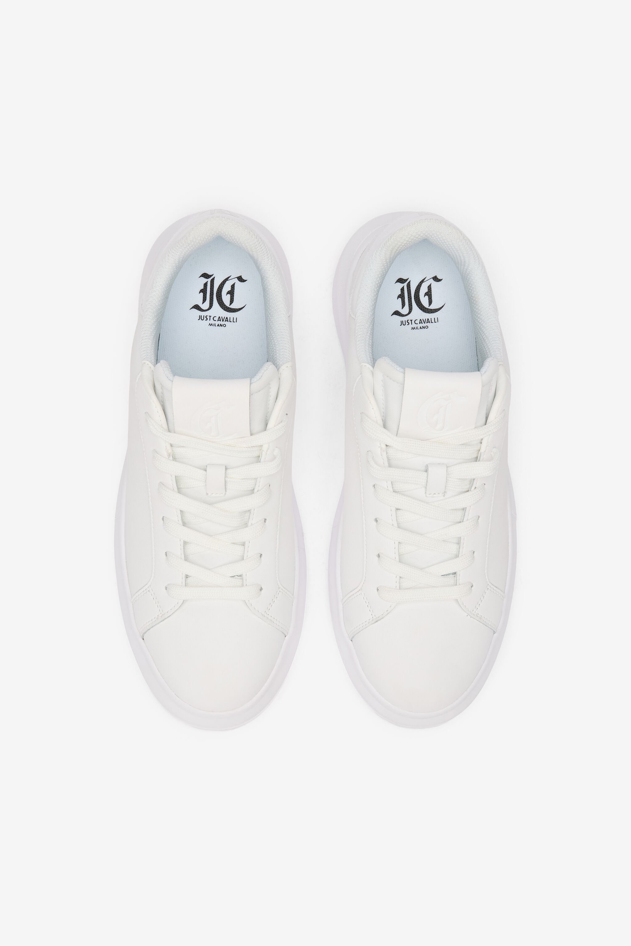 JC Sneakers In Pelle Bianca WHITE VFS053-VF511