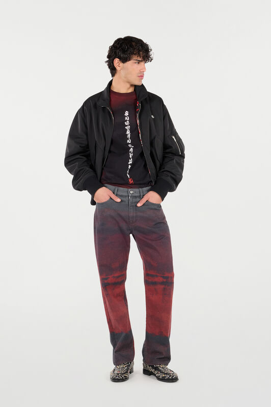 RC Reversible Bomber Jacket with Dragon Black VNT473-SB064