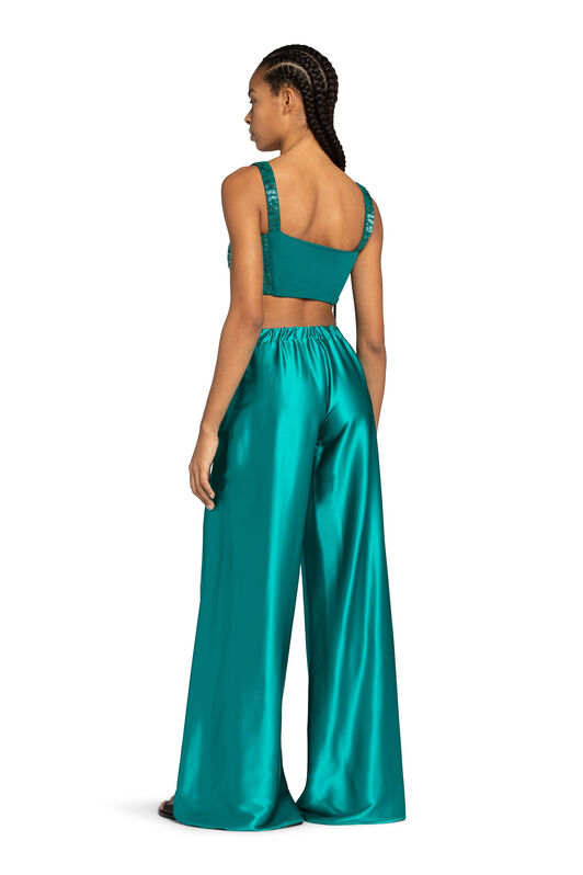 RC Wide-Leg Trousers Hellblau FST201-RK005