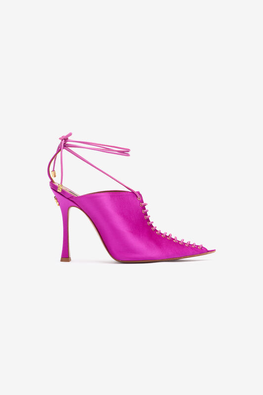 RC Lace-Up Mules Fuchsia UWS008-FL113