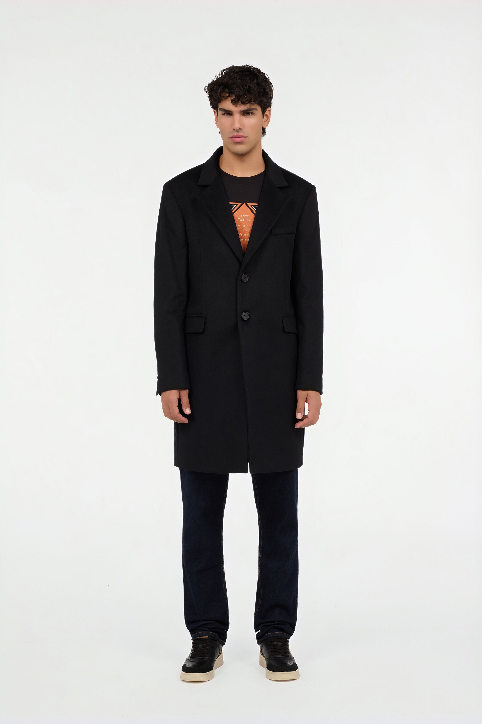 JC Mantel aus Wollmischung BLACK VFT128-VF194