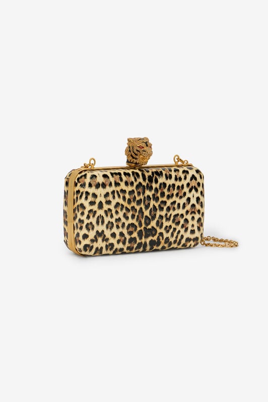 RC Bolso Pochette Roar con Estampado de Leopardo RC Bolso Pochette Roar con Estampado de Leopardo JAGUAR SKIN UKB014-PZS02