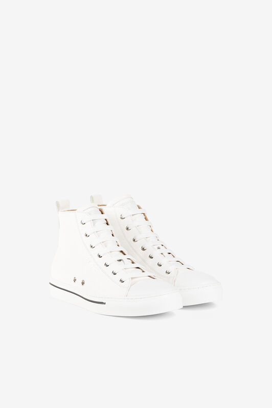 RC Logo-Print Hi-Top Sneakers RC Logo-Print Hi-Top Sneakers White JSS00F-PNO01
