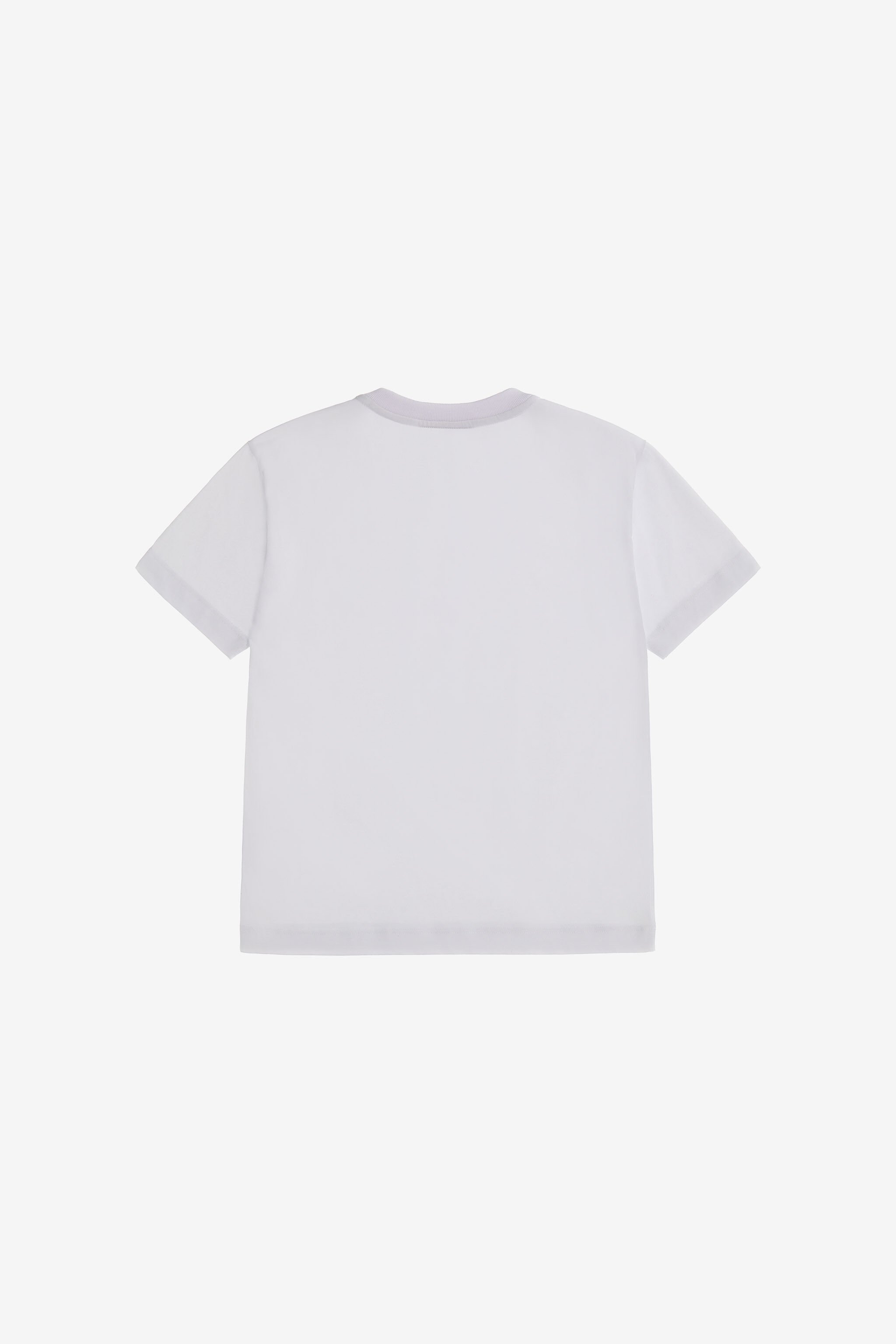 JU T-shirt with Monogram RC White SJT640-JD001