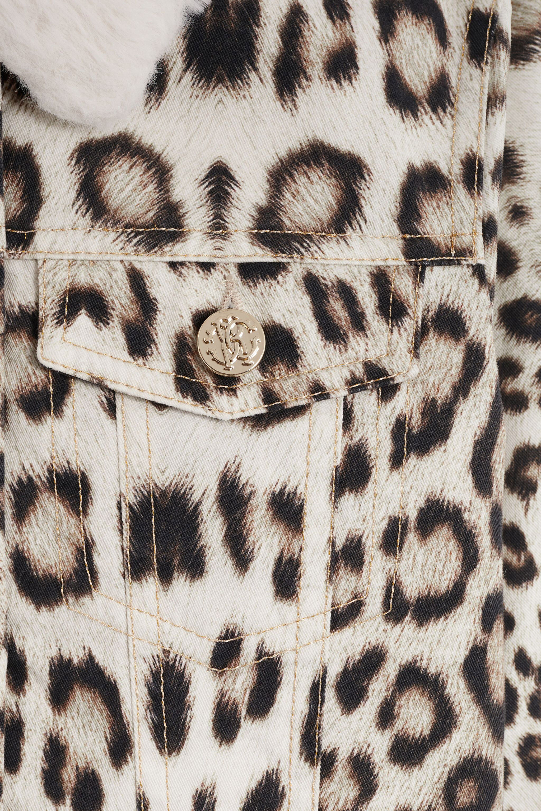 JU Leopard print gabardine jacket BEIGE/MILKY/BLACK JJT407-EDR64