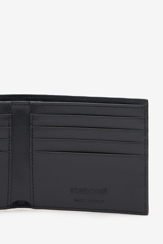RC Schwarze Brieftasche mit Monogram RC RC Schwarze Brieftasche mit Monogram RC BLACK QOA00A-PZO37