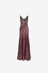 ${brand} Jaguar Skin Slip Dress ${colorDescription} ${masterID}