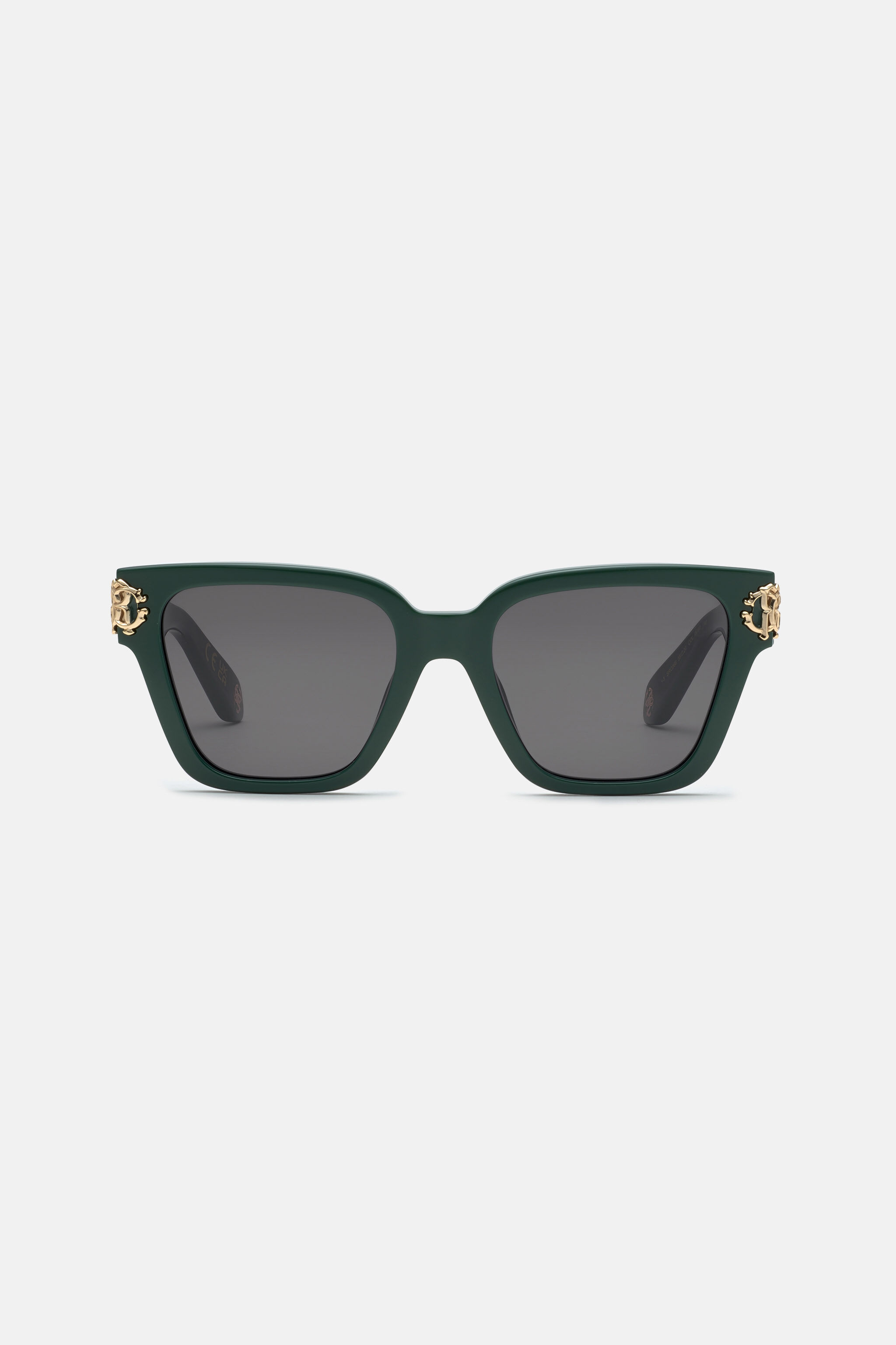 RC Occhiale da sole Roberto Cavalli Monogram Collection Verde scuro SALD36-ID137
