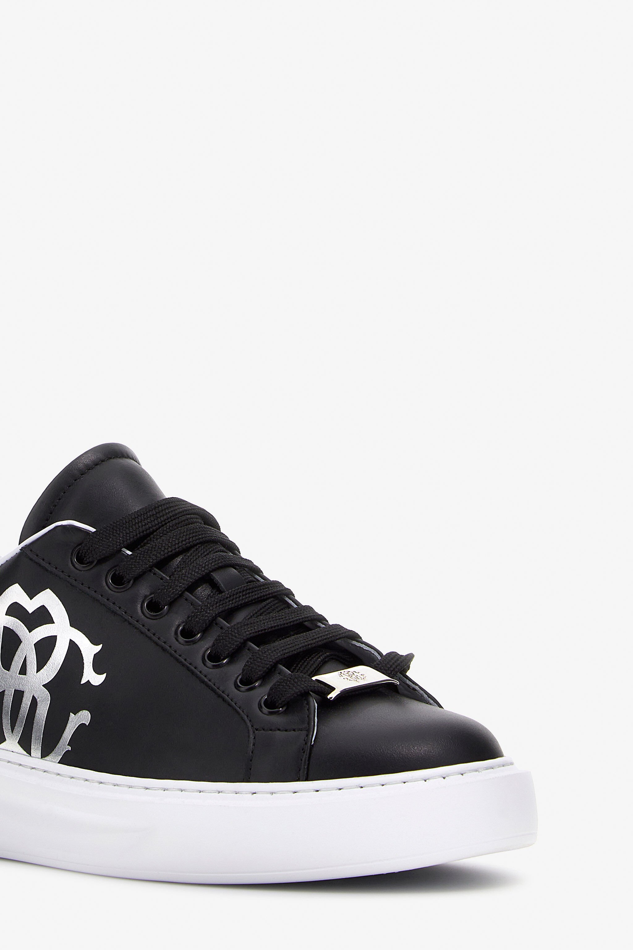 RC Sneakers with Monogram Mirror Snake Black NOS00C-PNO01