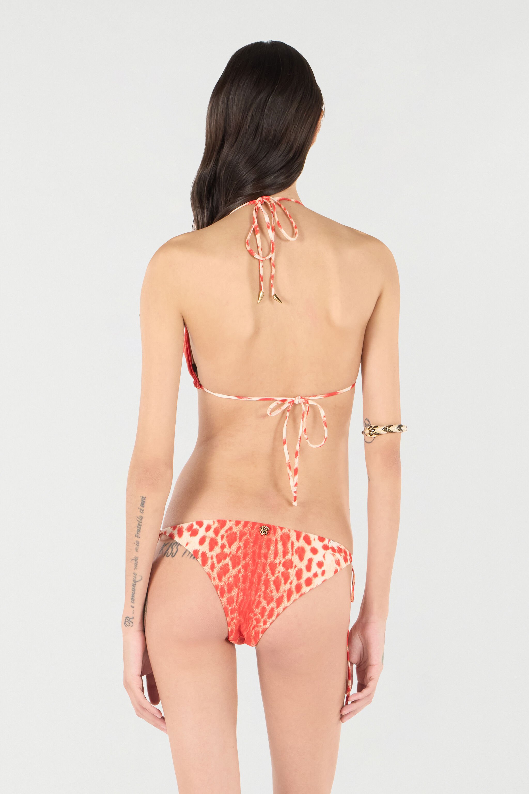 RC Bikini À Imprimé Jaguar Skin Rouge UKW001-HVN58