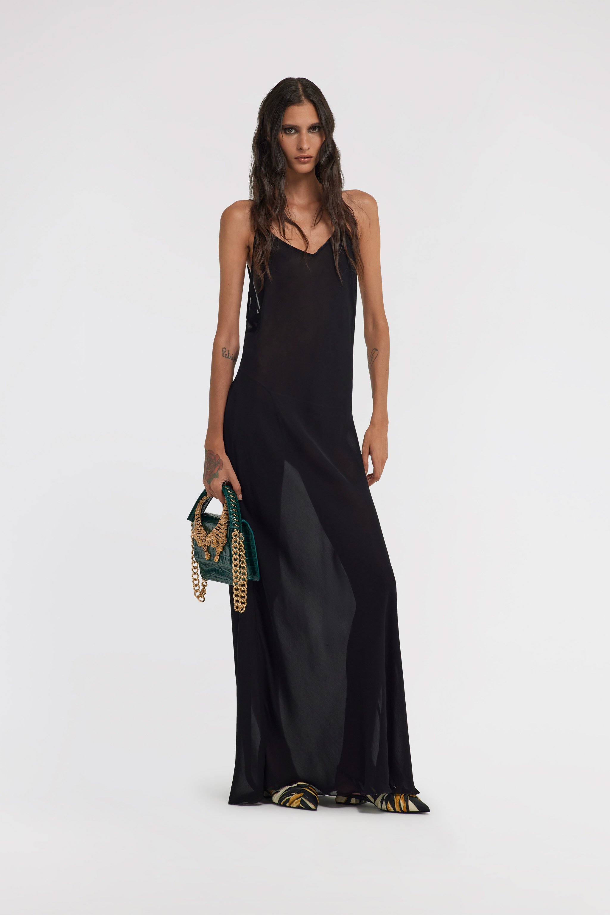 RC Slip Dress Black TKT198-GG015