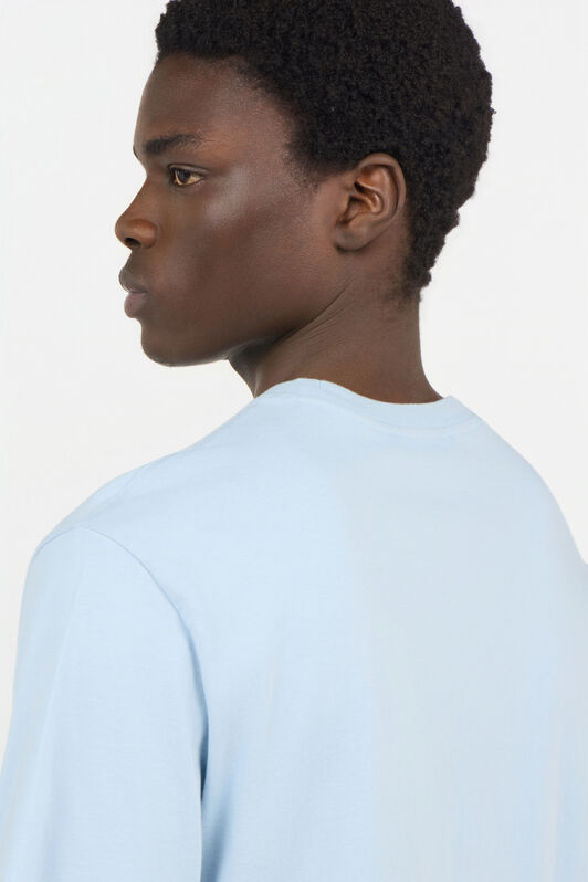 RC Light Blue T-shirt with Embroidered Logo BLUE SKY SOT60D-JD001