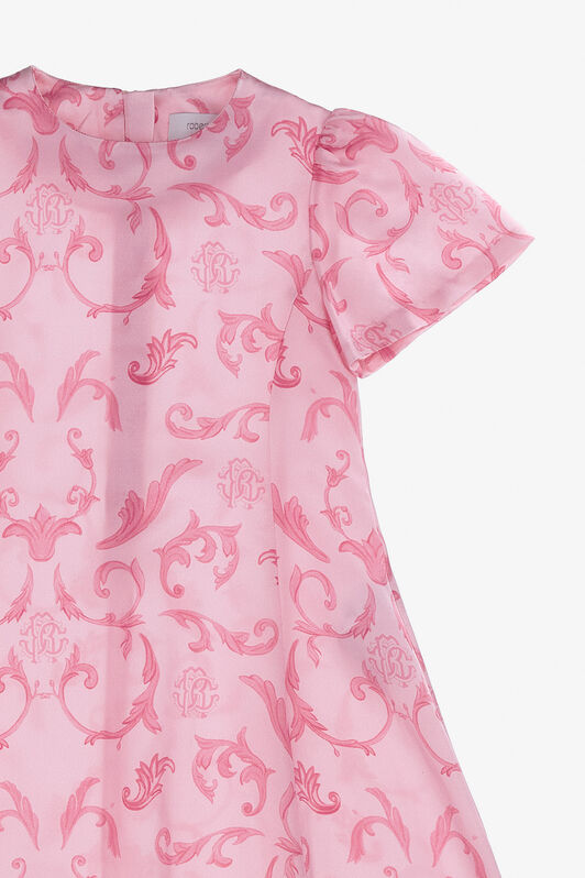 JU Printed Dress Pink SJT181-SCL96