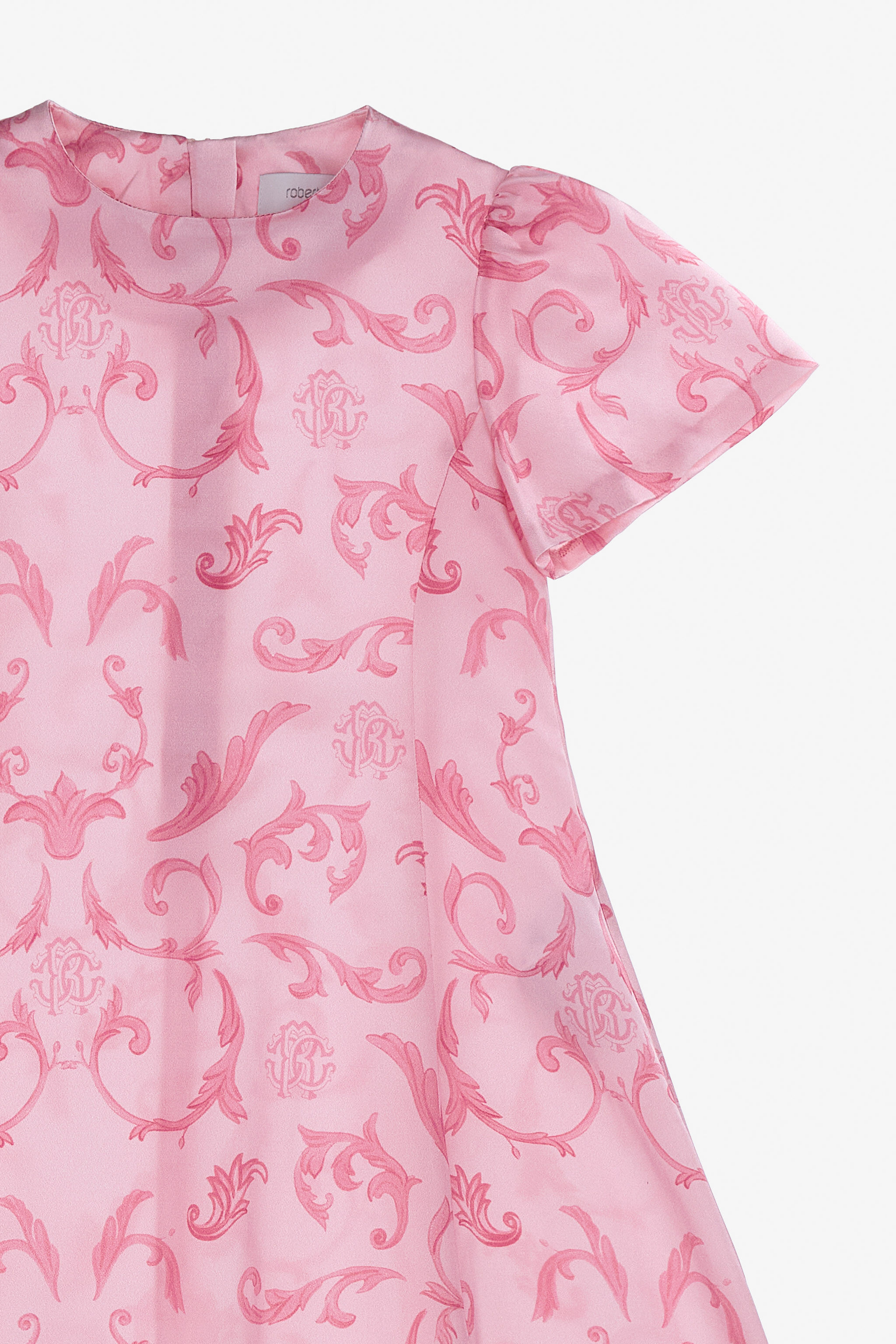JU Printed Dress Pink SJT181-SCL96