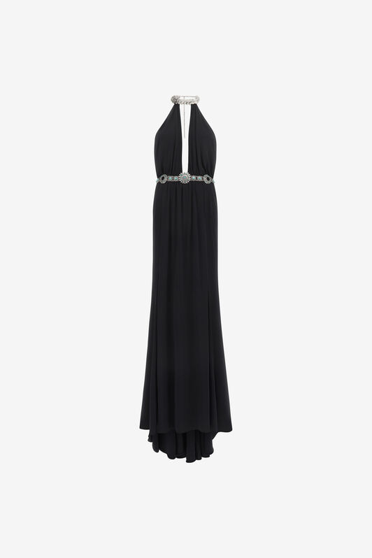 RC Long Black Dress Black RWT124-JJ036