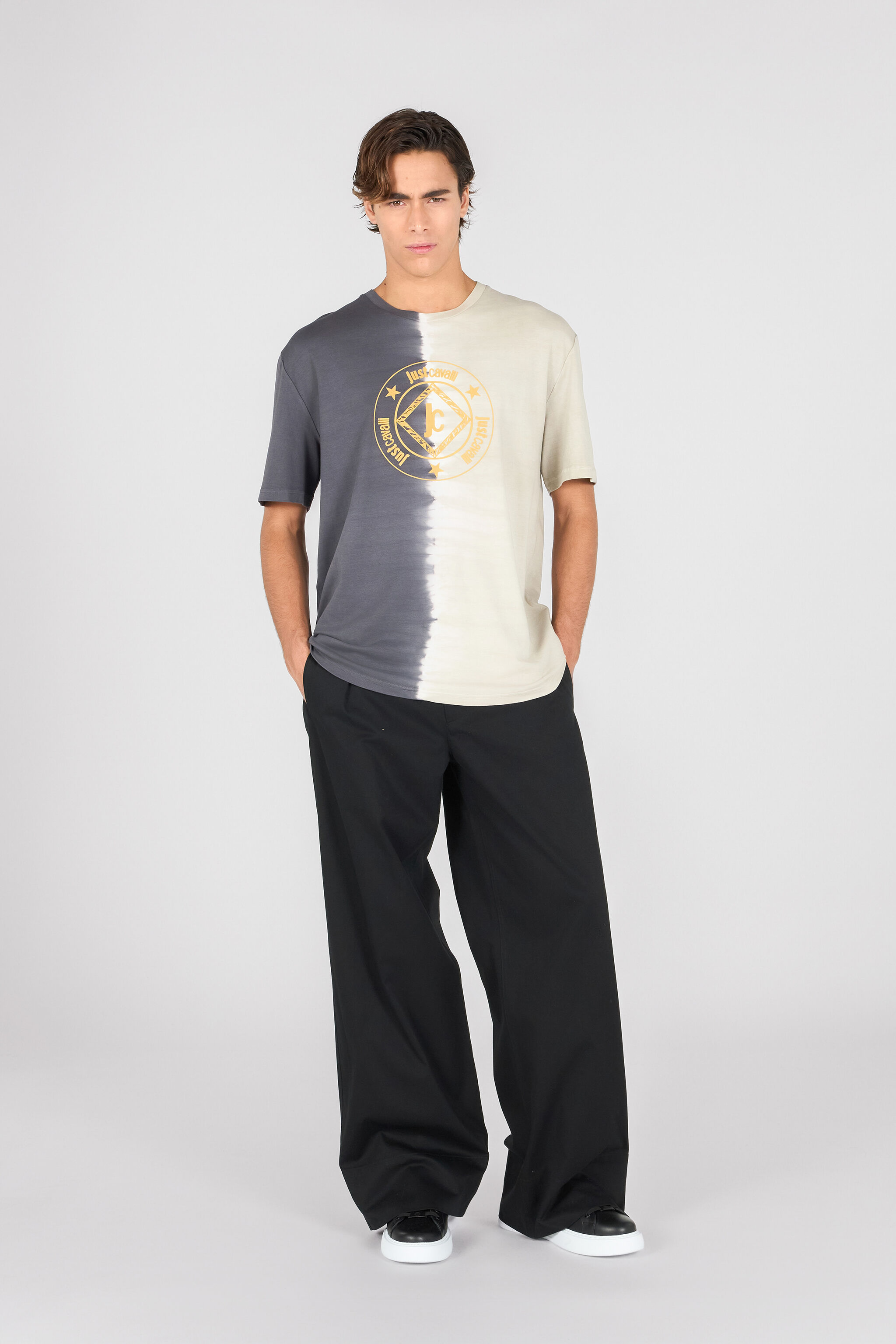 JC Man Cotton T-Shirt FEATHER GREY RRT918-RR180