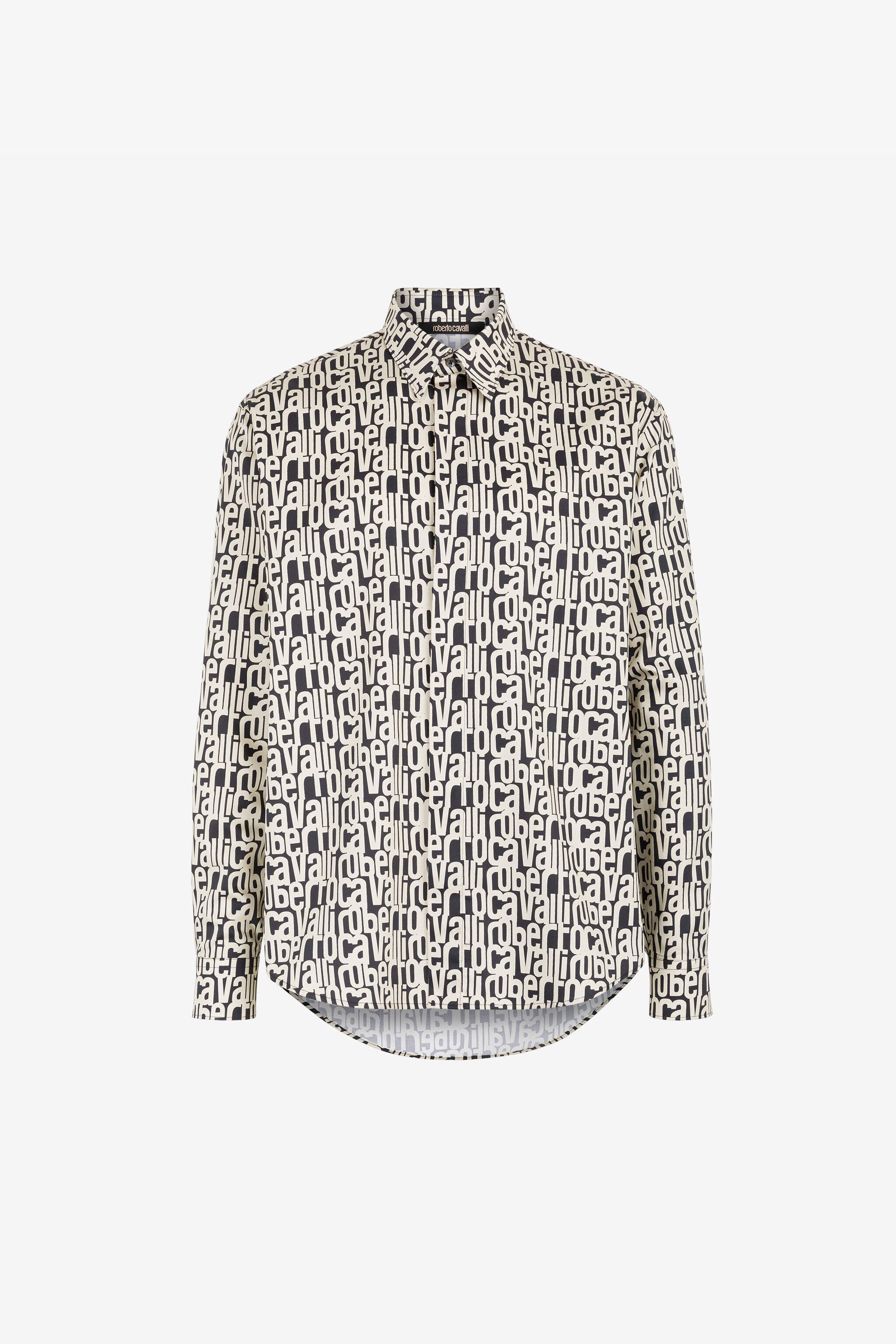 RC Logo-Print Shirt BLACK RRT719-1Z023