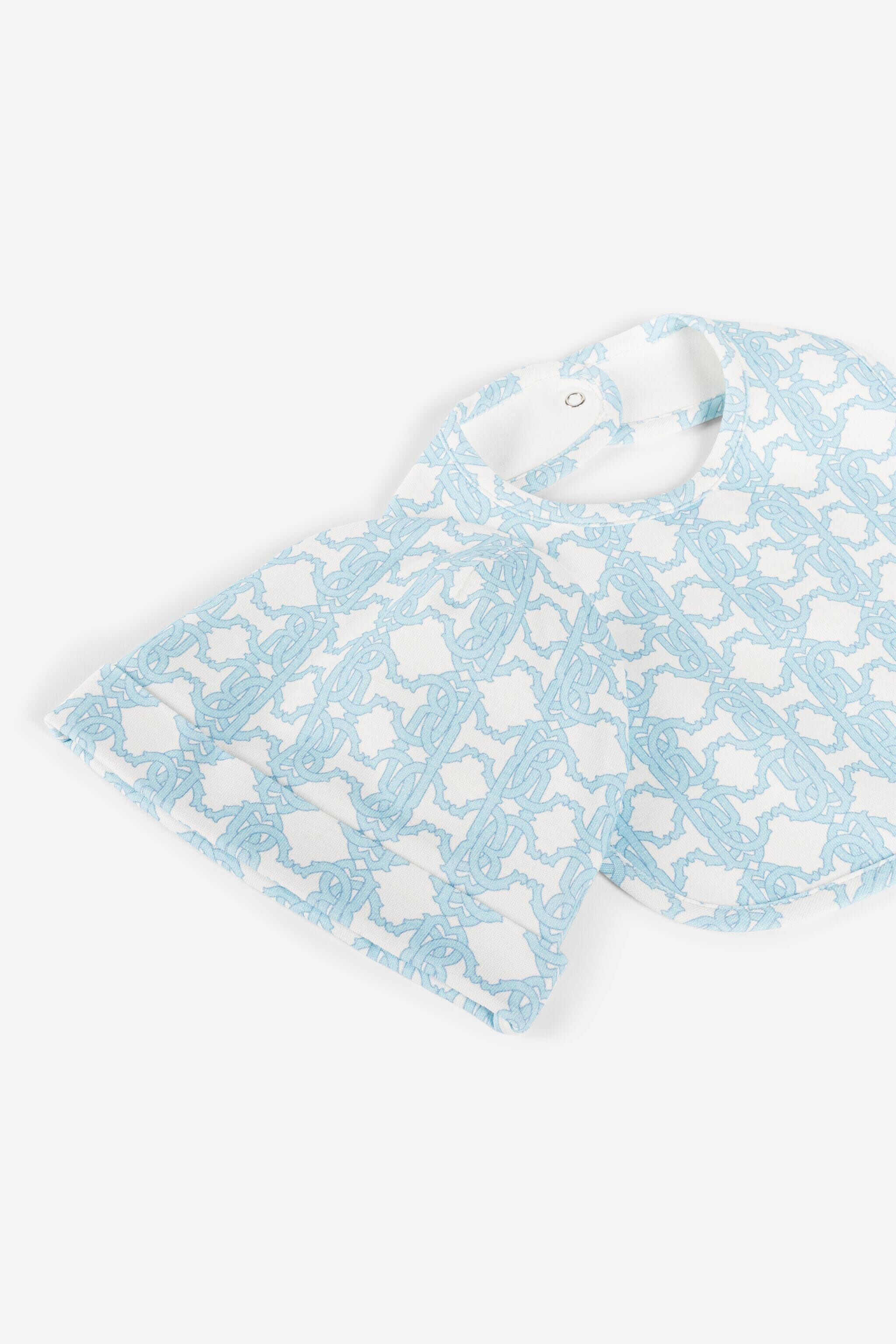 JU Long-sleeve babygrow set Light blue QJT889-JV025