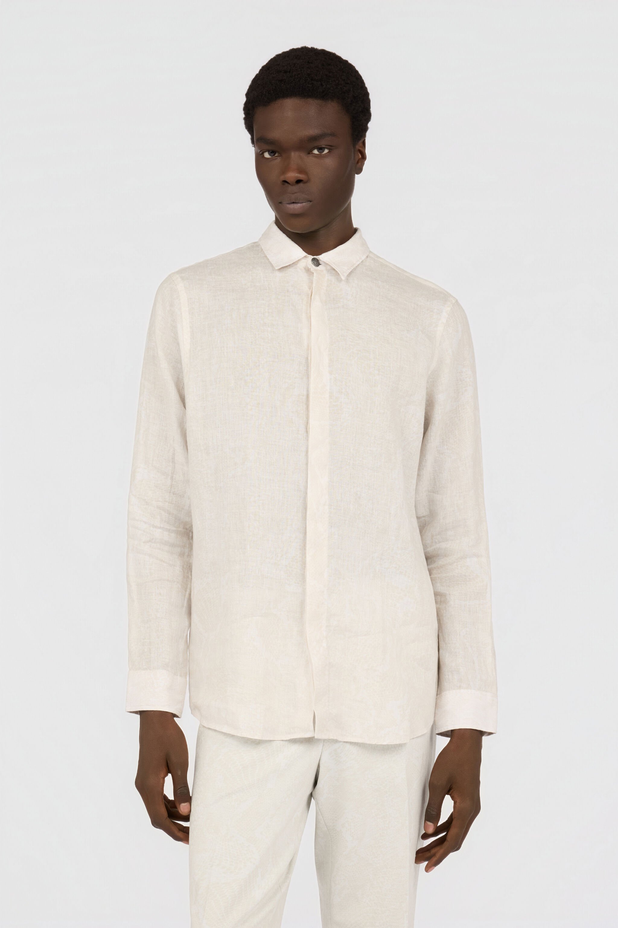 RC Beige Shirt WHITE SOT70I-LG001