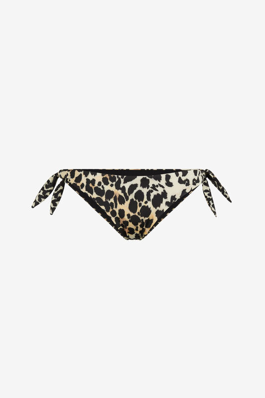 UG Queen Of Sicily-Print Bikini Briefs NERO/MARRONE/BEIGE NYW04C-HVB78