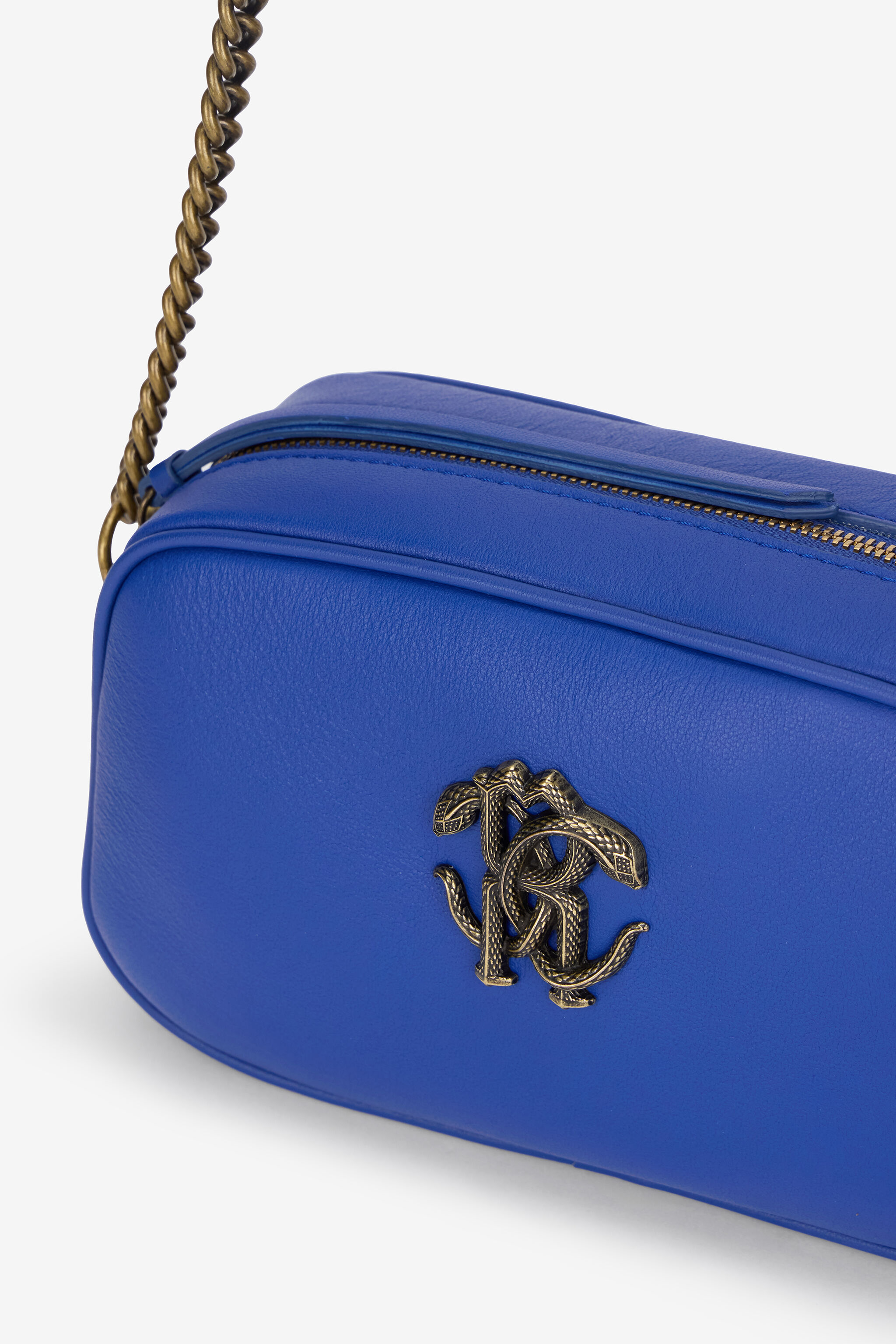 RC Camera Bag With Mirror Snake Monogram BLUE DENIM POB00B-PZ796