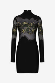 ${brand} Mini dress with snake print ${colorDescription} ${masterID}