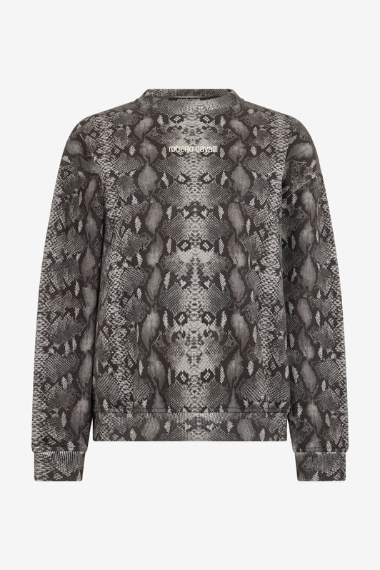 RC Sweatshirt Mit Python-Print PYTHON DARK GREY SOT66L-CF050