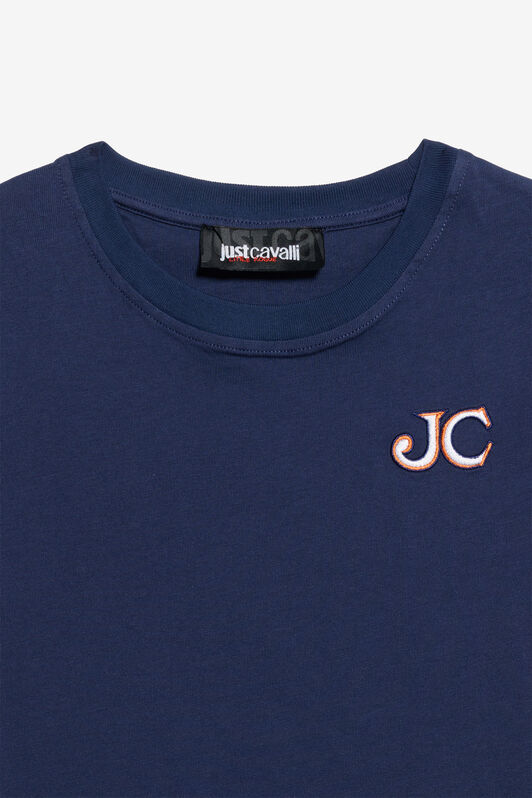 JC Blue T-shirt With Logo BELLWHETHER BLUE WFT60Q-JF005