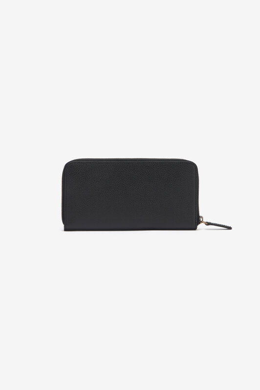 RC Black Zip-Around Wallet With Mirror Snake Monogram RC Black Zip-Around Wallet With Mirror Snake Monogram BLACK QOA00C-PZO37