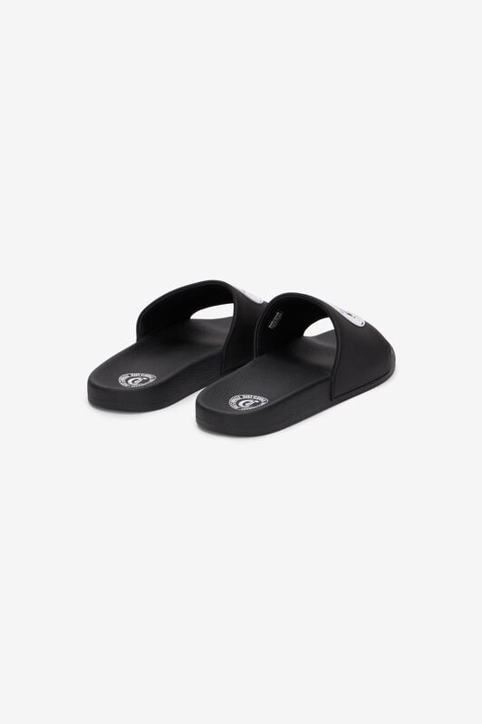 JC Black Just Cavalli Slides BLACK/WHITE SFS075-SF326