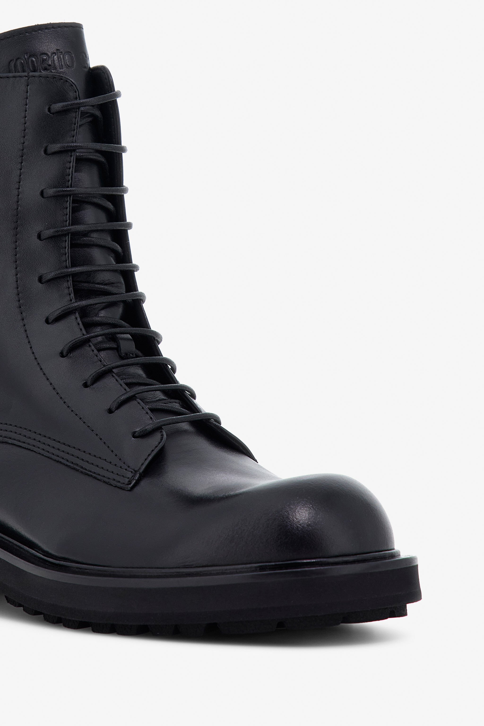 RC Botas De Combate Negras Monogram RC Negro TRS033-PZ03A