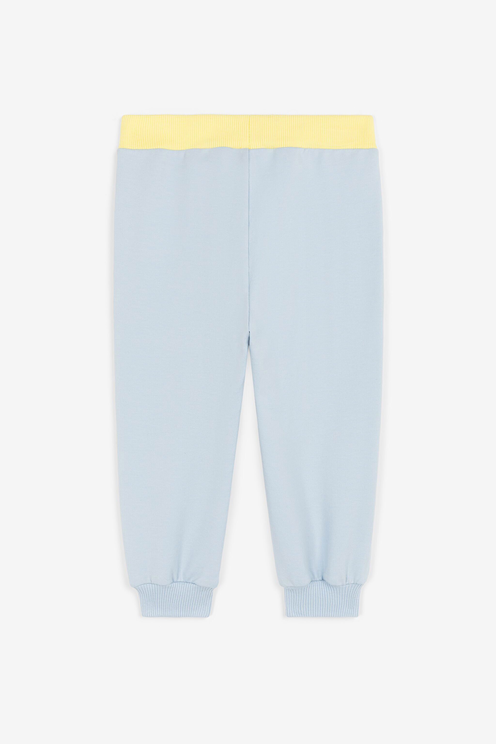 JU Logo-Print Sweatpants Light blue OJT20E-CF042