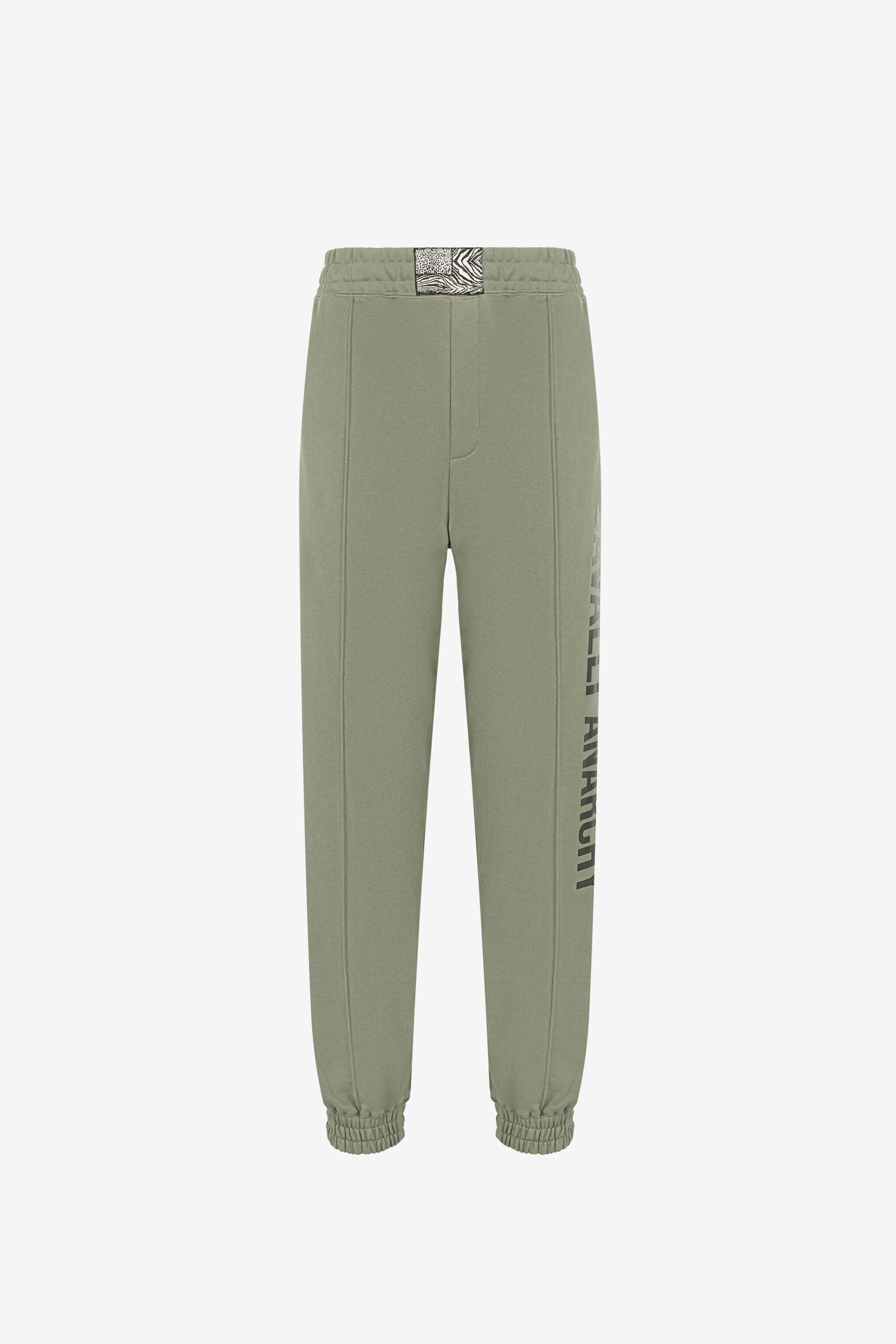 RC Pantaloni sportivi con slogan Verde PRT25D-CF050