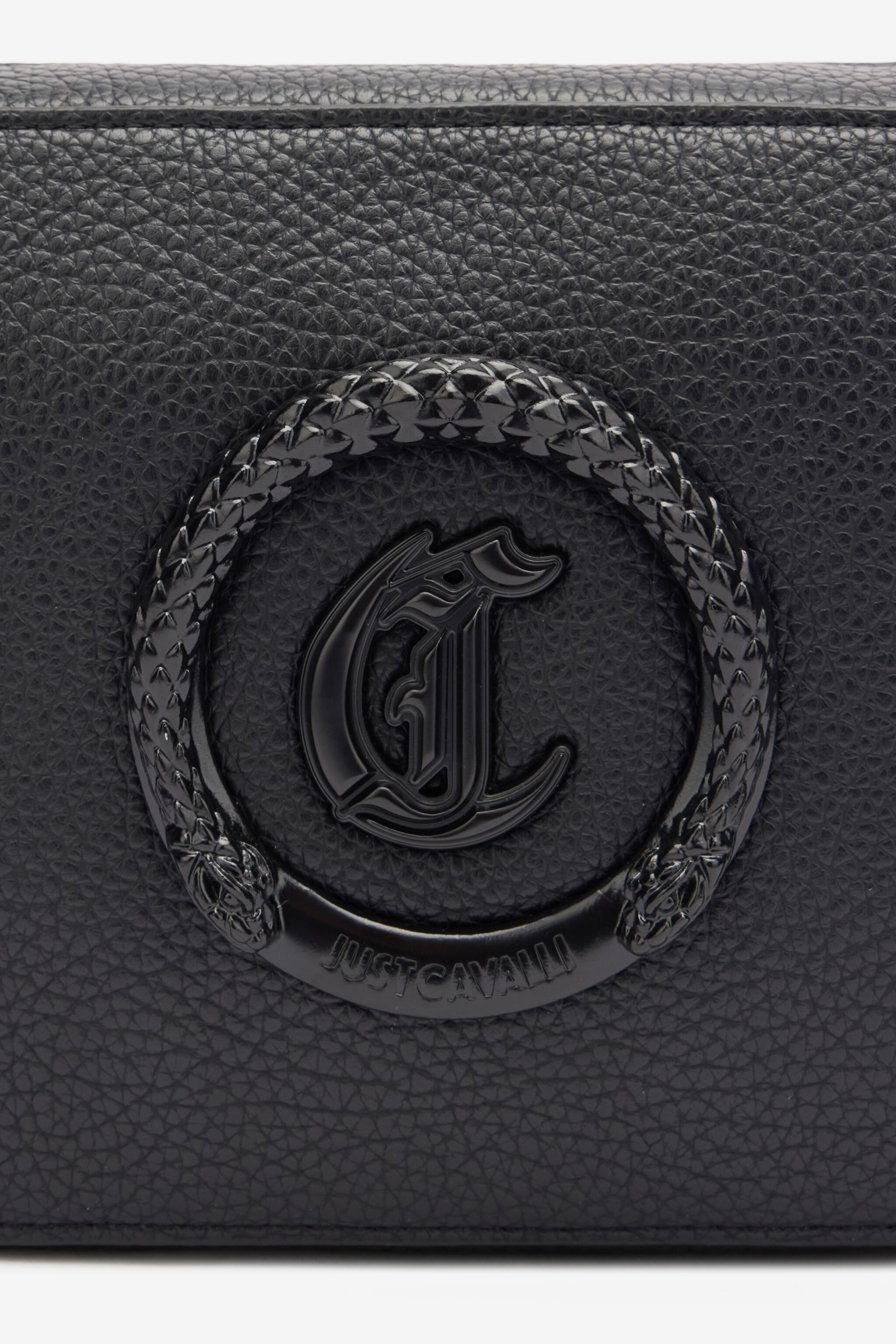 JC Crossbody Bag With JC Monogram Black SFB012-SF343