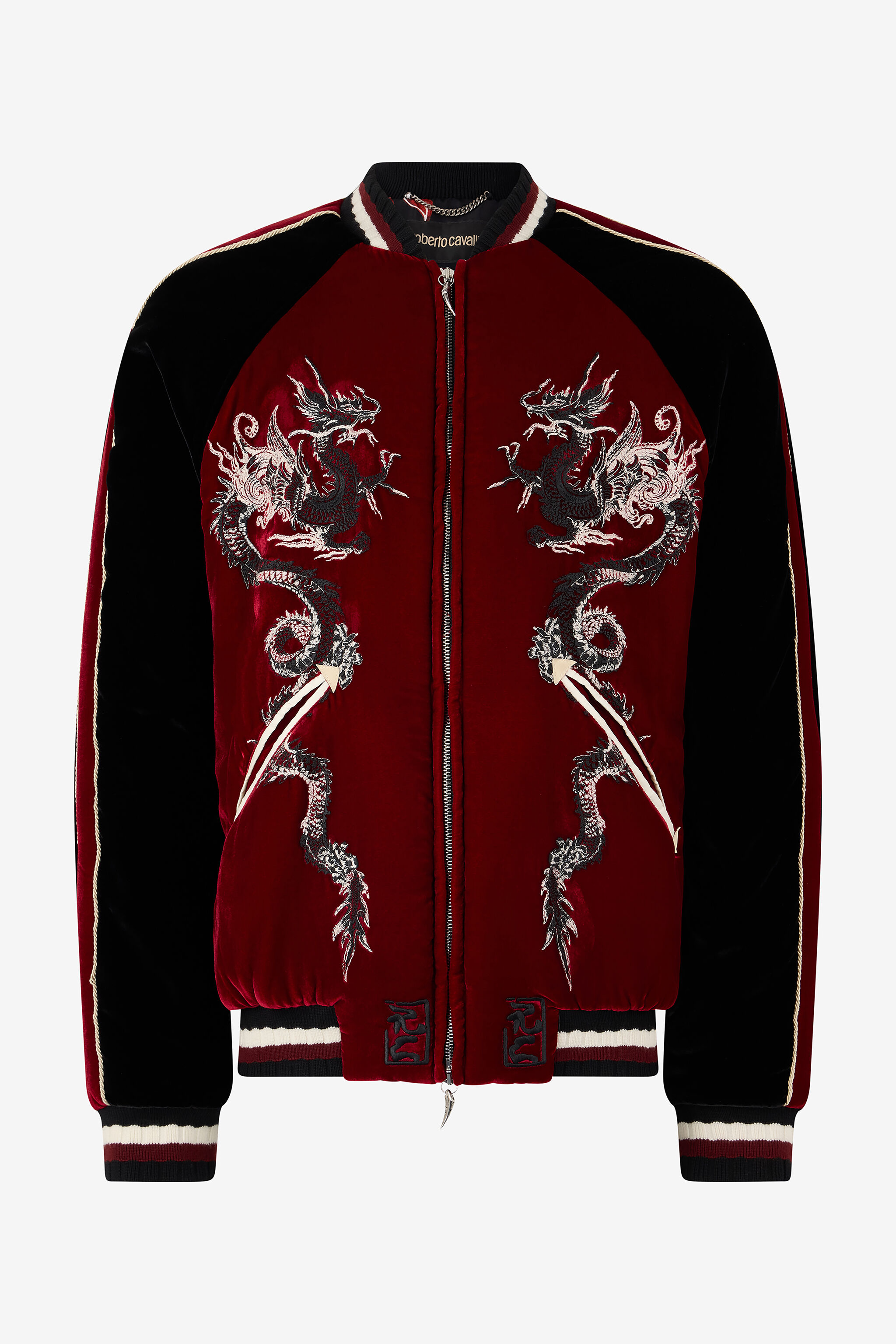 RC Bomber Jacket with Dragons Purple VNT464-VL053