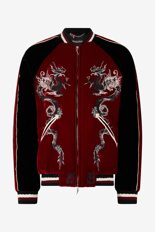 RC Bomber Jacket with Dragons RC Bomber Jacket with Dragons Purple VNT464-VL053