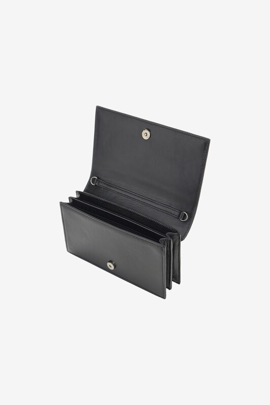 RC Mirror Snake Shoulder Bag Black KWB112-PZ132