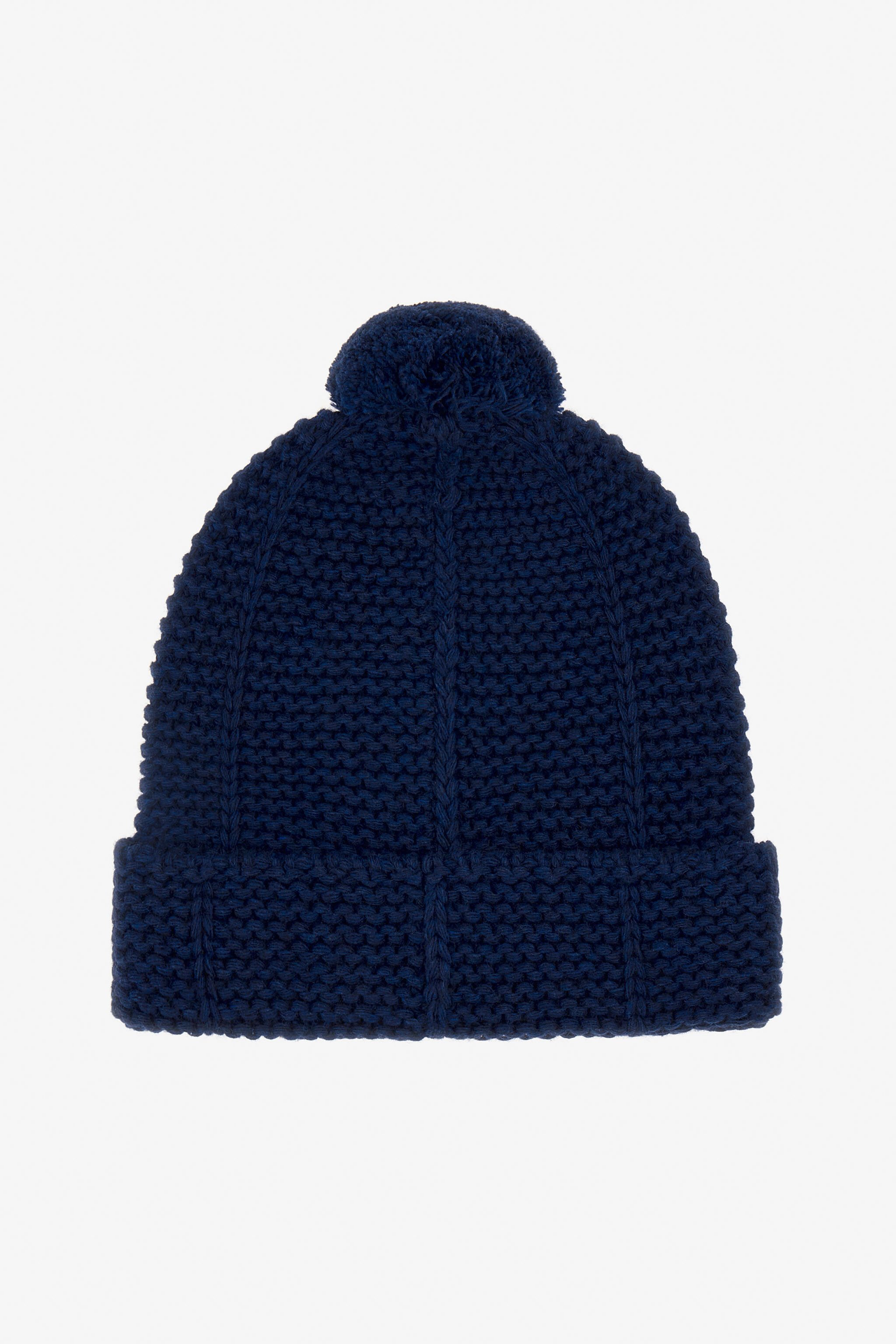RC Hat with pom-pom Dark blue NOZ00B-MQ015