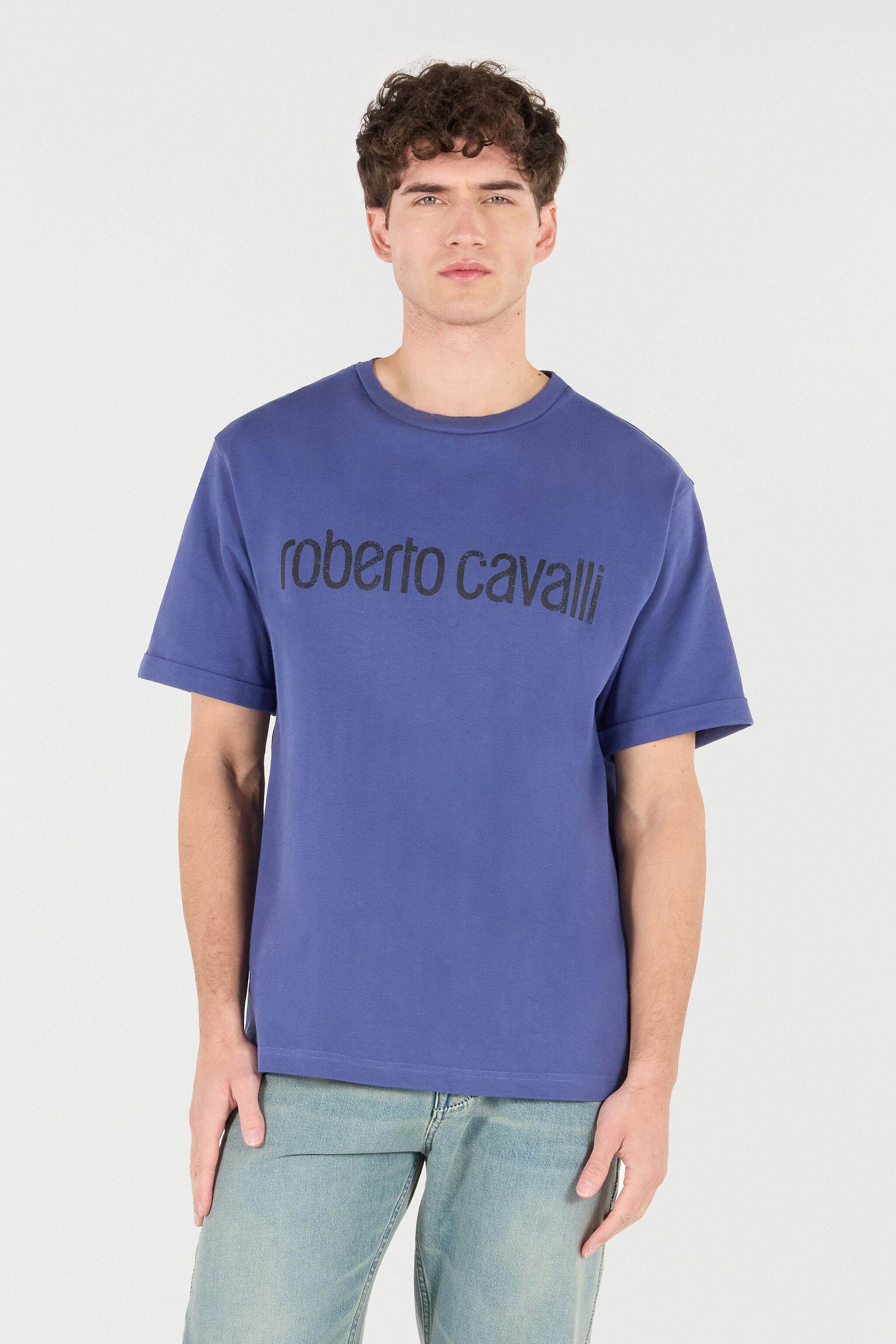 RC T-Shirt Mit Logo Im Used-Look Navy POT62A-JD060