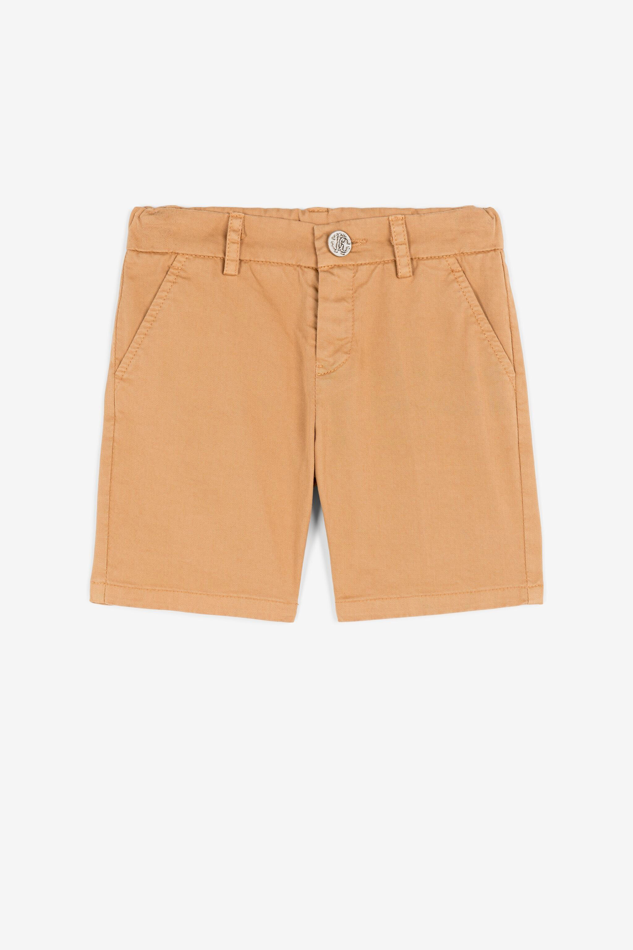 JU Bermudas chino con monograma estampado SAND 17-1038 QJT260-CE035