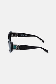 ${brand} Sunglasses with  bold cat-eye frame ${colorDescription} ${masterID}