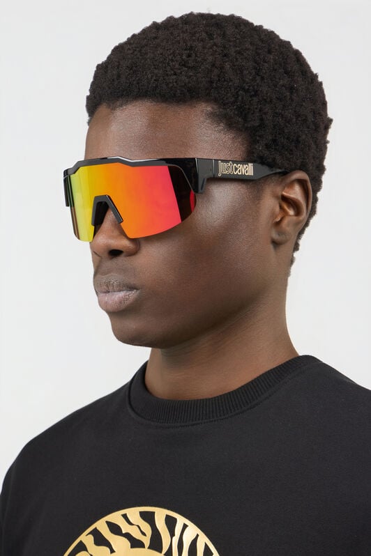 JC Occhiale da sole Just Cavalli TOTAL SHINY BLACK UALD34-ID231