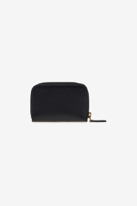 RC Small wallet with Monogram RC and zip Schwarz SKA003-PZ172