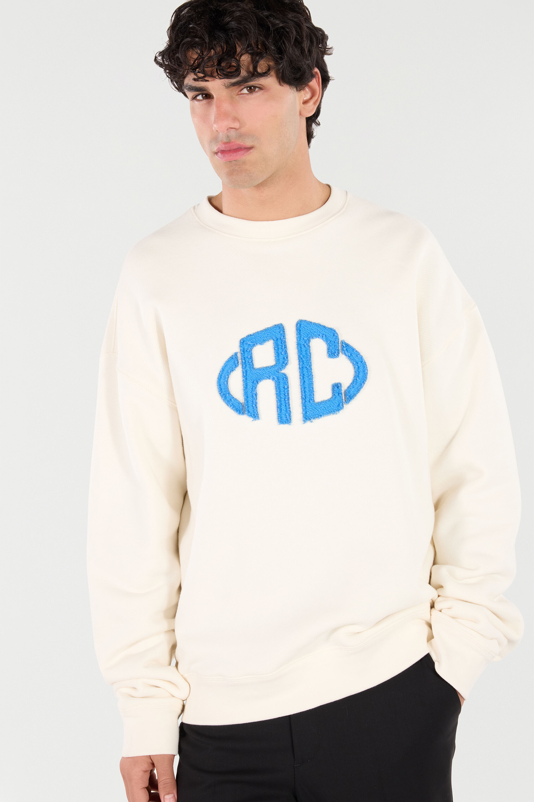 RC Sweatshirt with Monogram NATURAL VRT68A-CF050