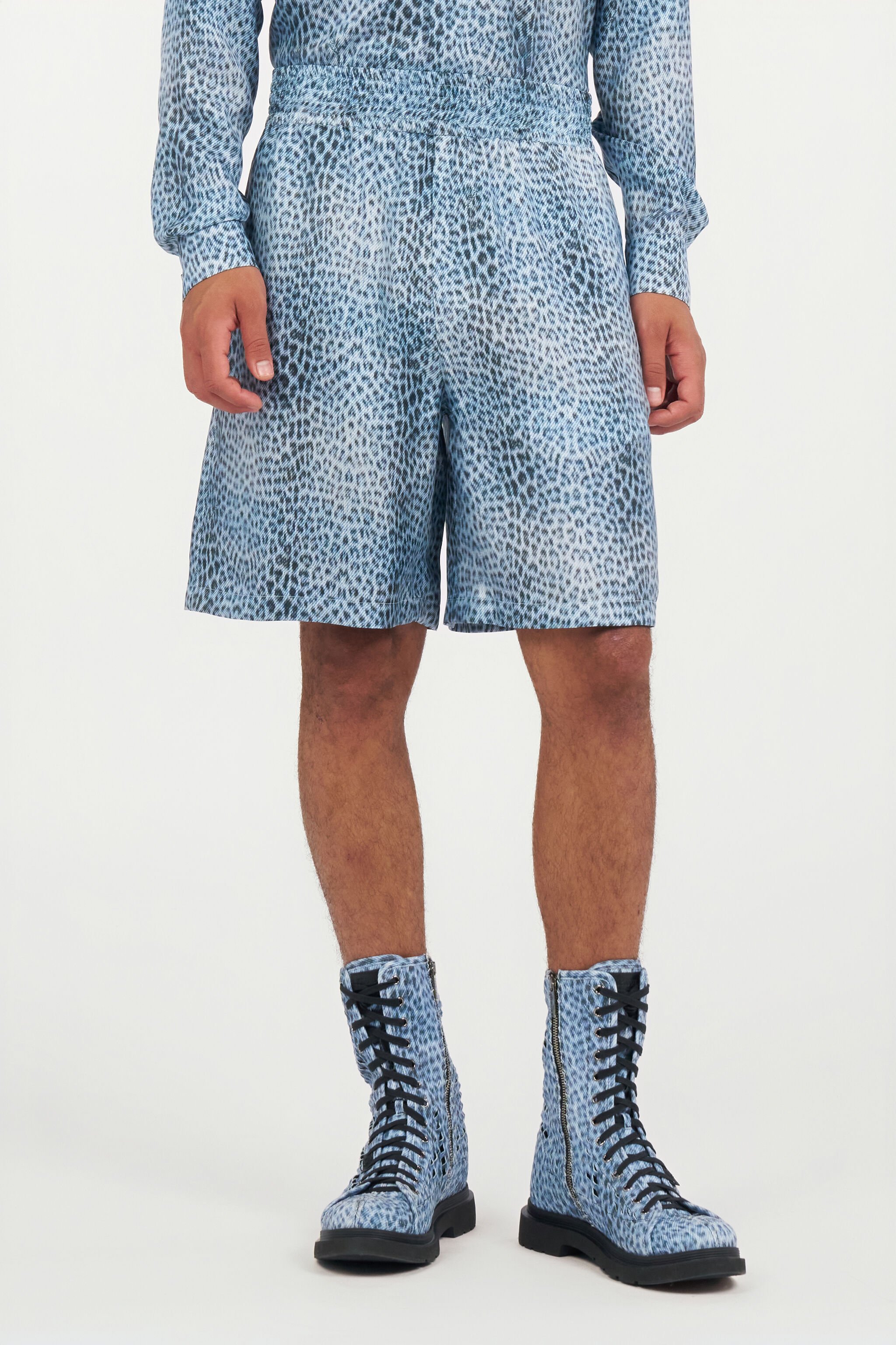 RC Shorts in Tessuto con Stampa Baby Jaguar QUIET HARBOUR WNT271-4QR31