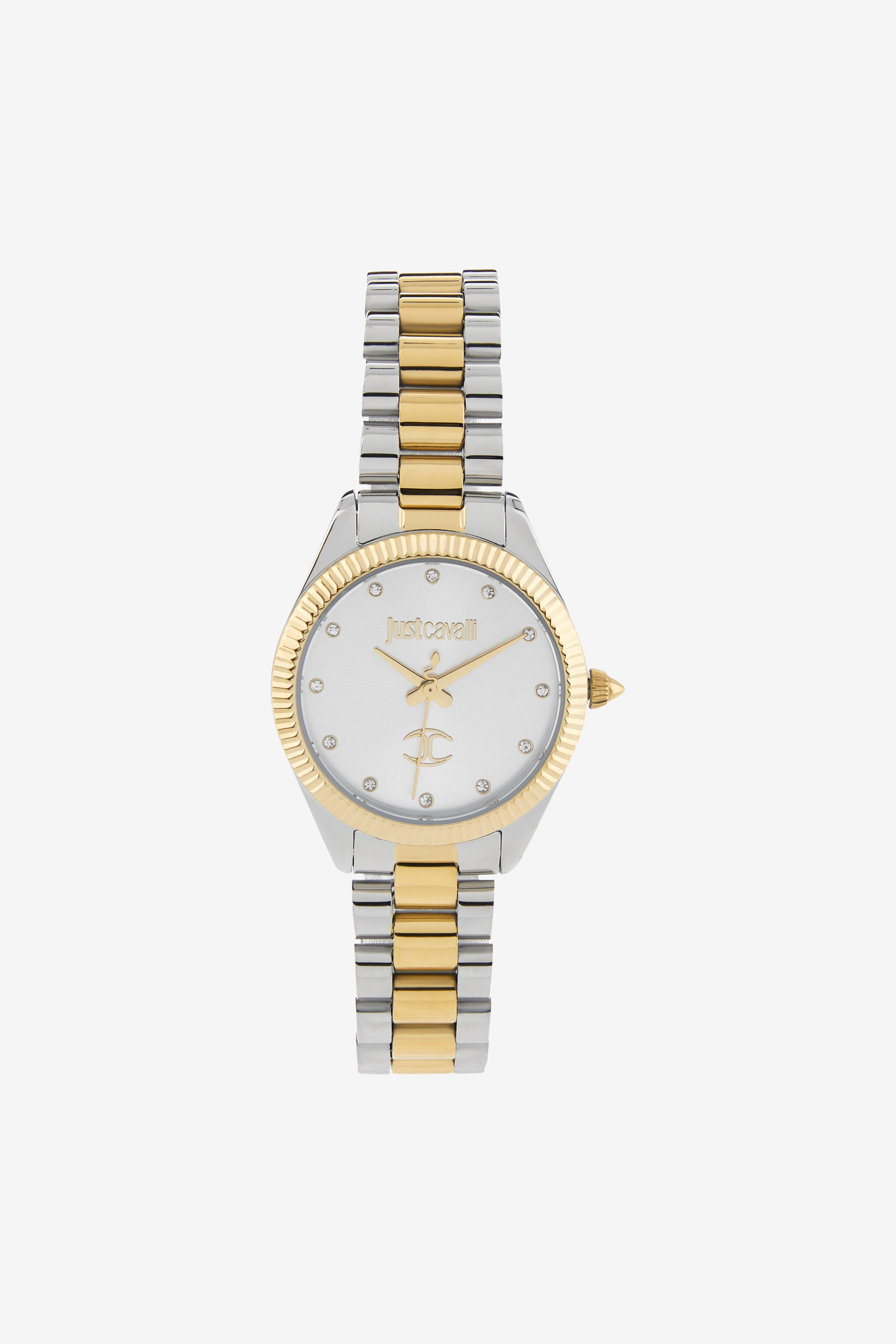 JC Just Cavalli Women Set, including a Glam Bracelet and Watch Silber/Gold RALT63-IT063
