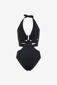 ${brand} One-Piece Swimsuit With Cut-Out ${colorDescription} ${masterID}