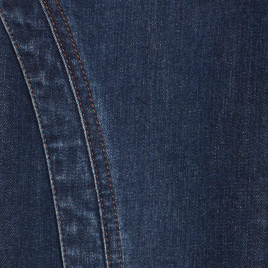 JU Jeans Mit Monogramm RC Aus Strass Dunkelblau UJJ23B-DS015