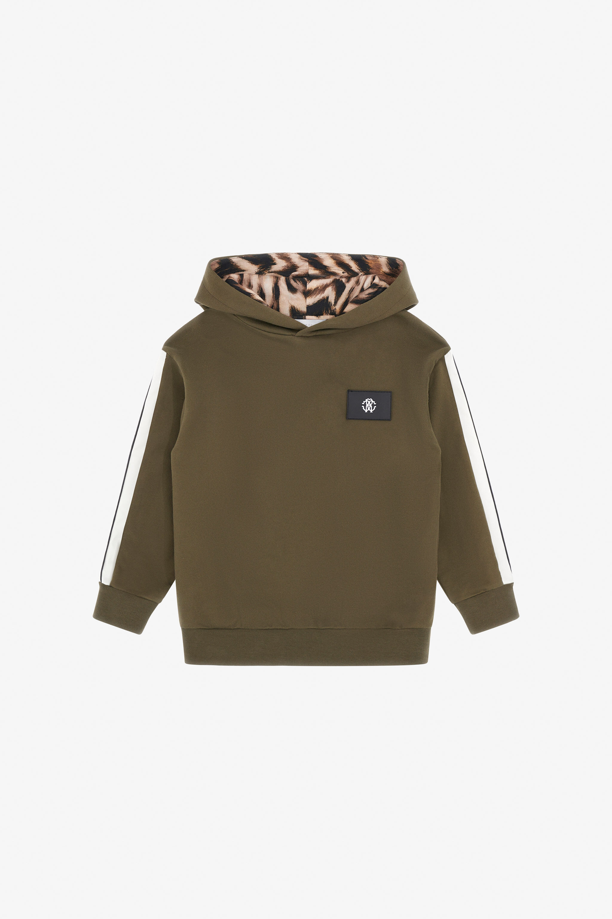 JU Hoodie With RC Monogram Tag MILITARY GREEN TJT66K-CF050