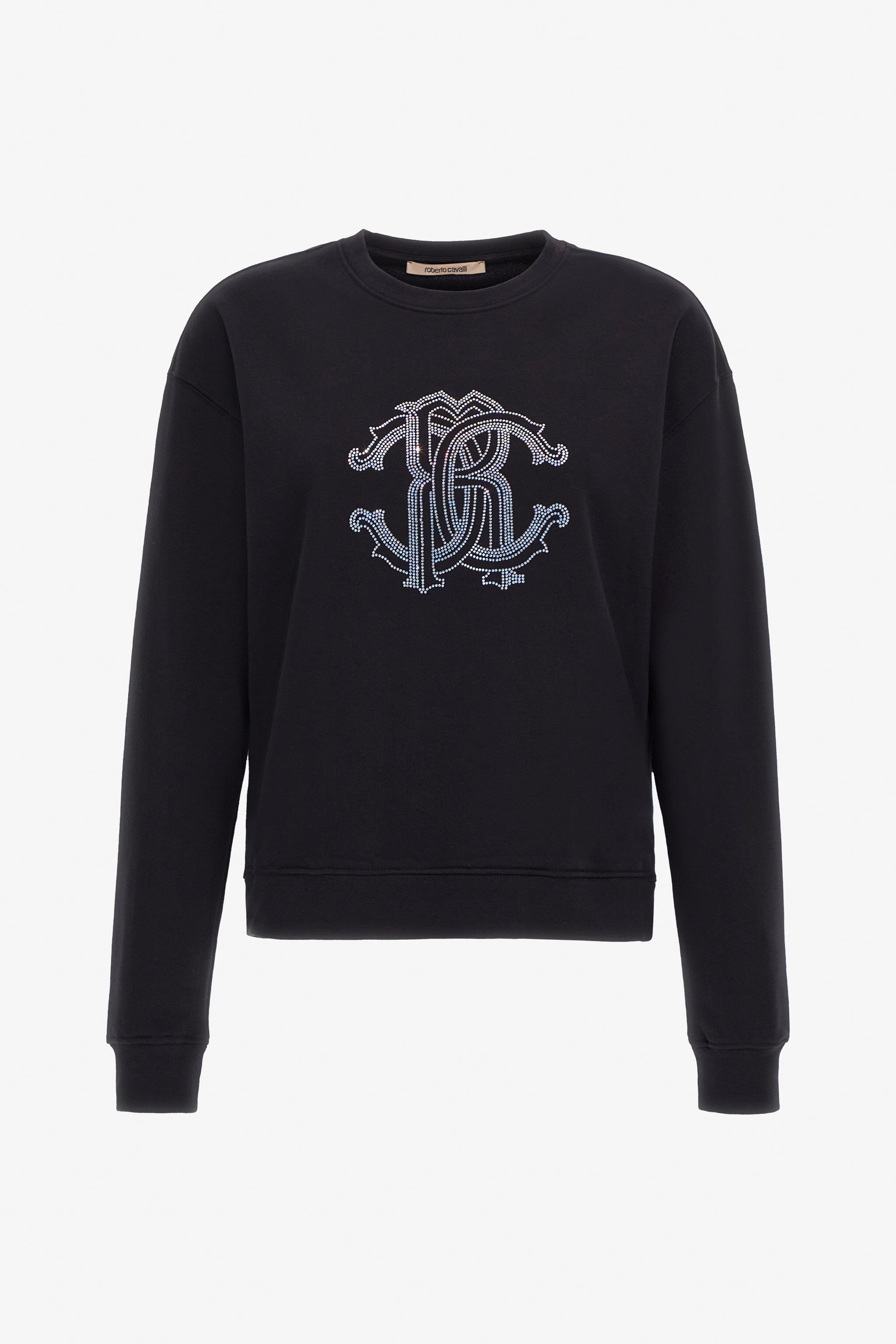 RC Sweatshirt with Monogram RC Black NOT67A-CF052